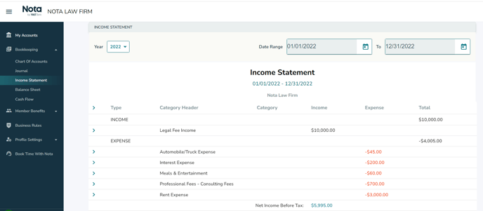 Income Stmt Detail