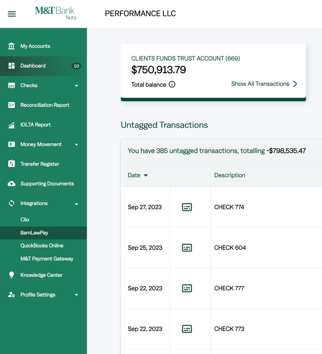 Navigation 8amLawpay